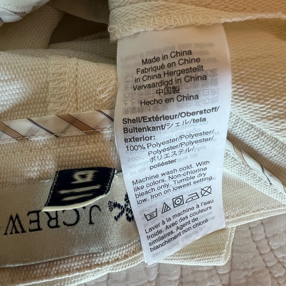 J Crew Sailor Button Wide Leg Pant in Off White NWOT - Picture 2 of 4